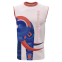 wholesale custom sublimated sleeveless t-shirts with high quality