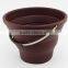 Hot Selling Silicone Rubber Collapsible Folding Ice Bucket Pail