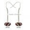 fancy enamel crystal ball drop earrings in wholesale from shenzhen