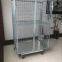 Warehouse Robust Folding 4-Doors 500kg Wire Mesh Rollcontainer