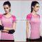 2016 basic color wholesale women running sports wear