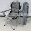 cheap foldable aluminium beach chair with armrest