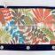 Osini hot design cutom flower printed fabrics 3-ring binder non-woven fabric zipper pencil pouch for girls & students