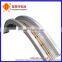 High Quality Metal Alloy Aluminum Tube Bending, then Anodized, Tampon Print and Punching for Spare Part, Handle, etc.