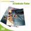 Made in china large size lenticular 3d poster