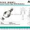 For Cabinets and Control Panels Compression Catch Clips with Keyholes