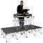 Easy set up aluminum portable stage podium for keyboard/music insturment                        
                                                Quality Choice