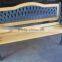 2016 hot sell cheap outdoor cast iron wooden garden bench HL-B-15008