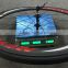 MeyerGlobal Reflective logo high profile carbon rims 700C carbone carbon road bike clincher wheelset 50mm