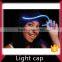 100% cotton color led baseball caps