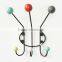2016 NewStyle Colorful Wooden Ball Hooks