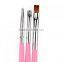 Nail Tools Portable 15Pcs Nail Art Painting Drawing Pens Elegant Nail Dotting Pen
