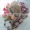 Uneed warm hat headphone for girls