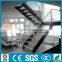 U shape precast residential staircase , wood stairs ---YUDI