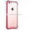 hybrid transparent TPU+PC armour case for iPhone 5