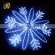 Acrylic lighted snowflake decorations for christmas