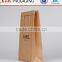Glossy surface logo printed sealable little packaging paper bags