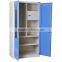 Red steel locker closet Indian style metal wardrobe