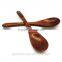 Vintage Slim Wooden Spoon Soup Coffee Spoon Tableware Food Serving Spoon