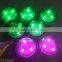 Mini Waterproof Diamond Tea Light Submersible Lamp For Christmas Holiday Wedding Party Swimming Pool 2 X CR2032 Battery