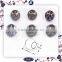wholesale fashion jewelry accessories 5 mm colorful metal ball beads