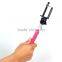 Top selling cheapest wireless monopod selfie stick with bluetooth remote shutter
