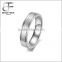 Silver Stainless Steel Roman Numerals Wedding Band Anniversary Valentine Gift Ring Mens Womens