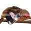 men's genuine leather backpack cross body chest bag