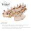 Fashion jewelry 2015 acrylic mix color flower hair bands jewelry for women
