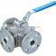 Gear Operation WCB Flange Ball Valve PN16