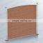 WPC/Wood Plastic Fence/Enclosure Wall 1.8m/2.0m/Octagon pillar
