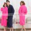 hot selling couple custom design flannel fashion sleepwear/pajama/bathrobe