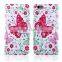 Color Painting PU Leather Wallet Case For iPhone 6s