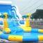 New China guangzhou inflatable water slide with pool                        
                                                Quality Choice