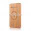 Bamboo 2 in 1 6000Mah Battery Power bank +Qi Wireless Charging Mat Pad Charger Pad for Samsung iphone ETC