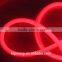 Pretty red round led neon flex 100 led 24v