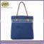 2015 Fahionable Canvas Tote and Shoulder Portable Large Eco Friendly Shopping Bag for Women
