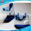 eco-friendly factory price waterproof plastic zip lock stand up pvc cosmetic bag