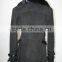 Rock Punk Style Tuscan Goat Fur Long Coat In Black Color Party Cool Queen