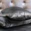 Luxury and Soft 100% Mulberry Silk Pillowcase in gray colour