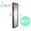 Black European Style Floor Mirrored Wooden Standing Wall Mounted Storage Key jewelry Cabinet