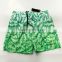 Printed Gradient color beachwear polyester board shorts and swim trunks for man