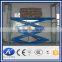 3m manual stationary warehouse scissor hydraulic lift
