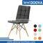 high back wooden assembled chair