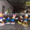 Custom outdoor landscape sculpture FRP cartoon Mitch Mini painting exhibition decorative sculpture