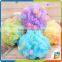 Colorful Mesh Bath Sponge And Bath Ball