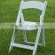 Garden Chair Specific Use White Resin Folding Chair/Wimbledon Chair