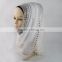 Wholesale muslim 100% cotton pashmina hijab shawl scarf with beautiful rivets