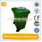 120L Plastic Wheeled Recycle waste bin dustbin with Lid for Sale