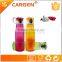 Logo promotion 700ml plastic frosted lemon infuser bottle